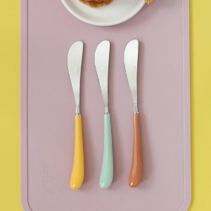 몽블랑 스완 아동용 유아용 디너나이프 1p 실버 11color